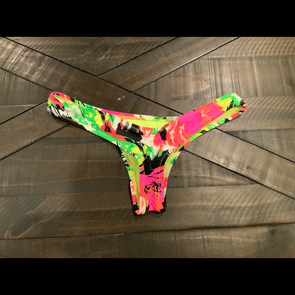 Cute Neon Thong Bottoms